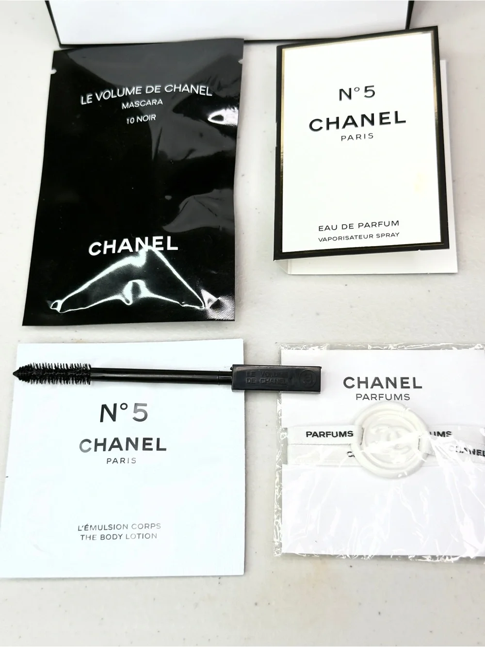 CHANEL Beauty Sample Bundle N°5 Mascara Fragrance NEW